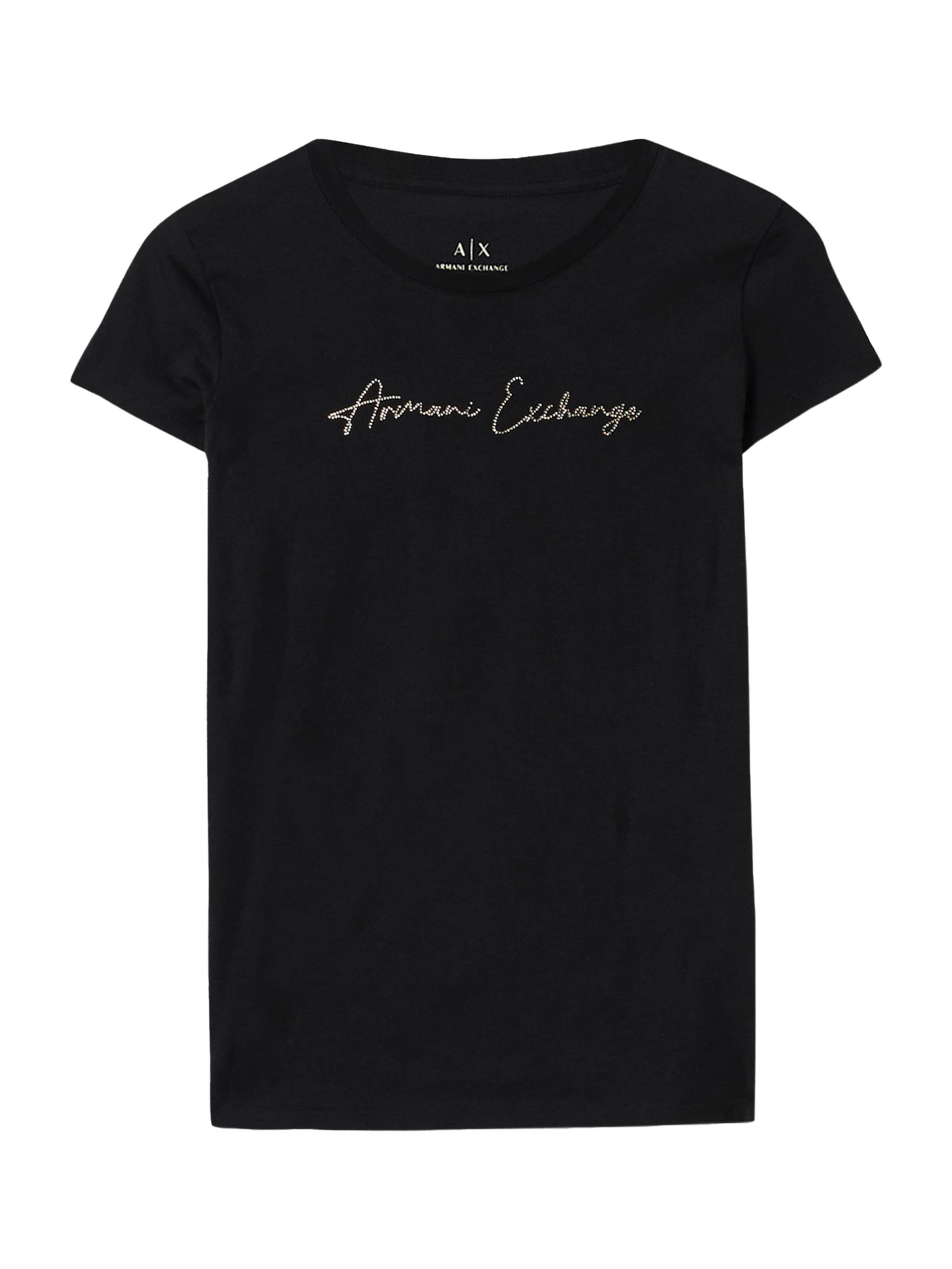ARMANI EXCHANGE Shirt in Black: front