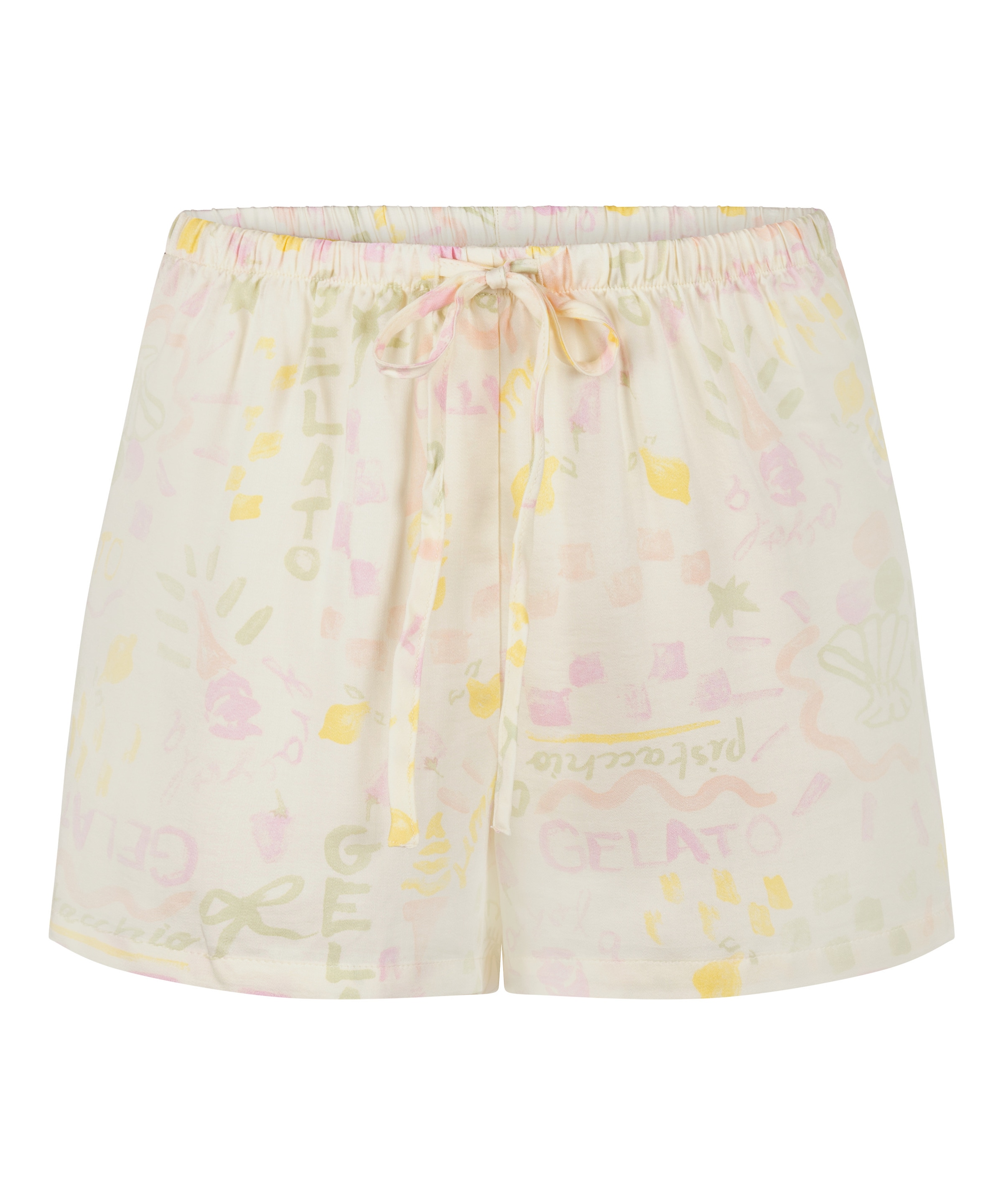 Hunkemöller Pajama pants in Yellow: front