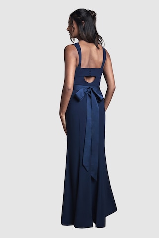 Coast Abendkleid 'Sheath' in Blau: Rückseite