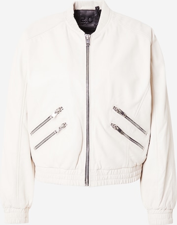 Gipsy Between-Season Jacket 'Hariet' in White: front