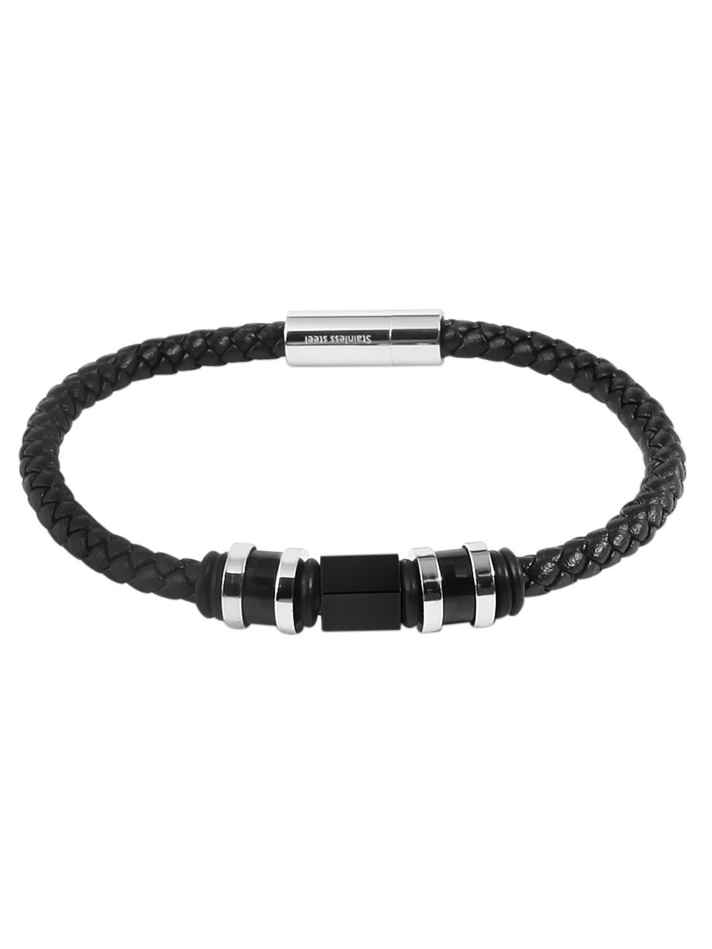 Akzent Bracelet 'Jenik, hautverträglich' in Black