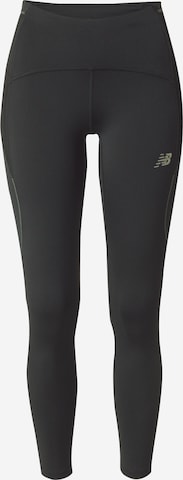 new balance Skinny Sportbroek 'Impact' in Zwart: voorkant