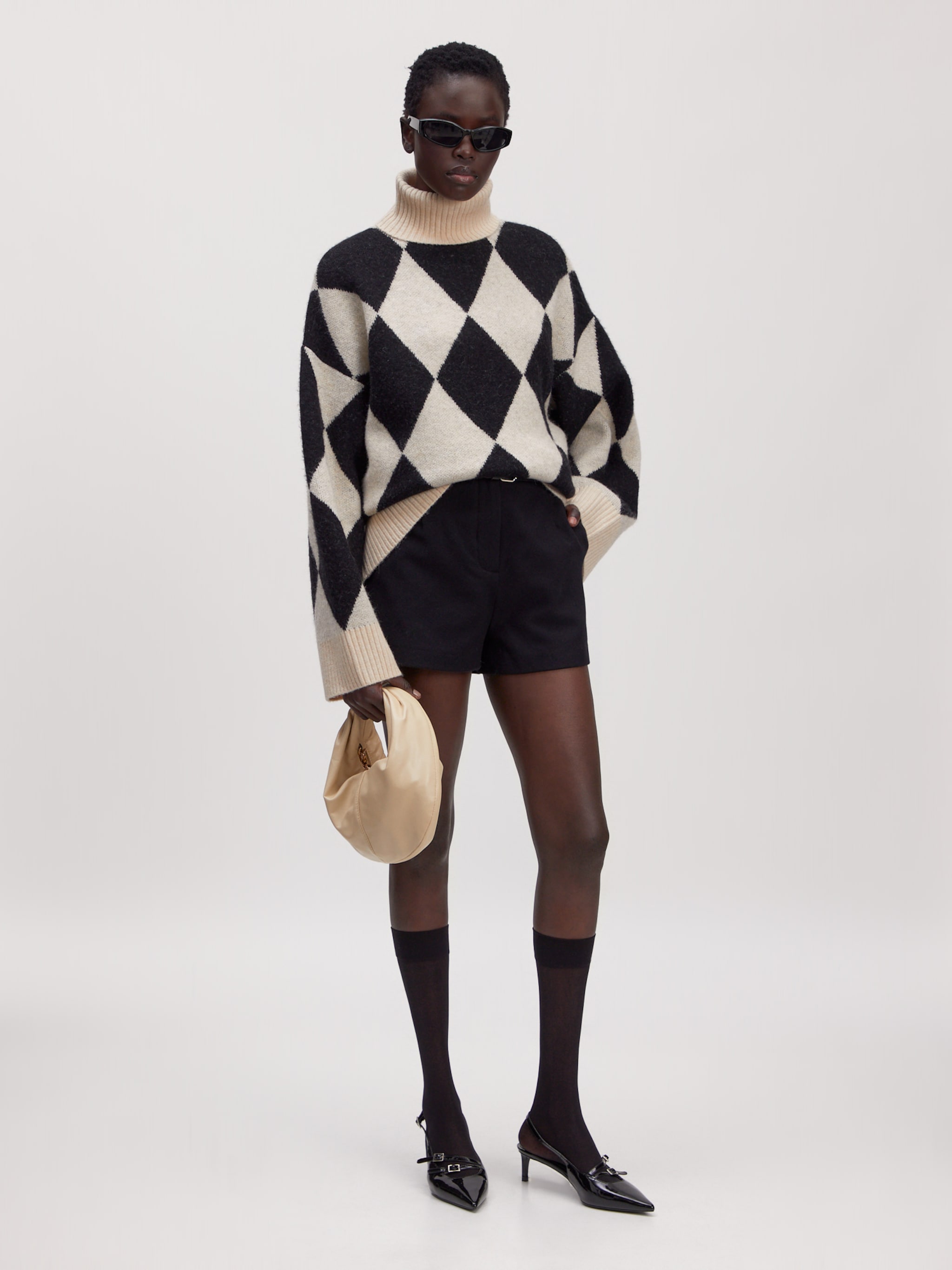 EDITED Produkter Bukser 'Tia' sort