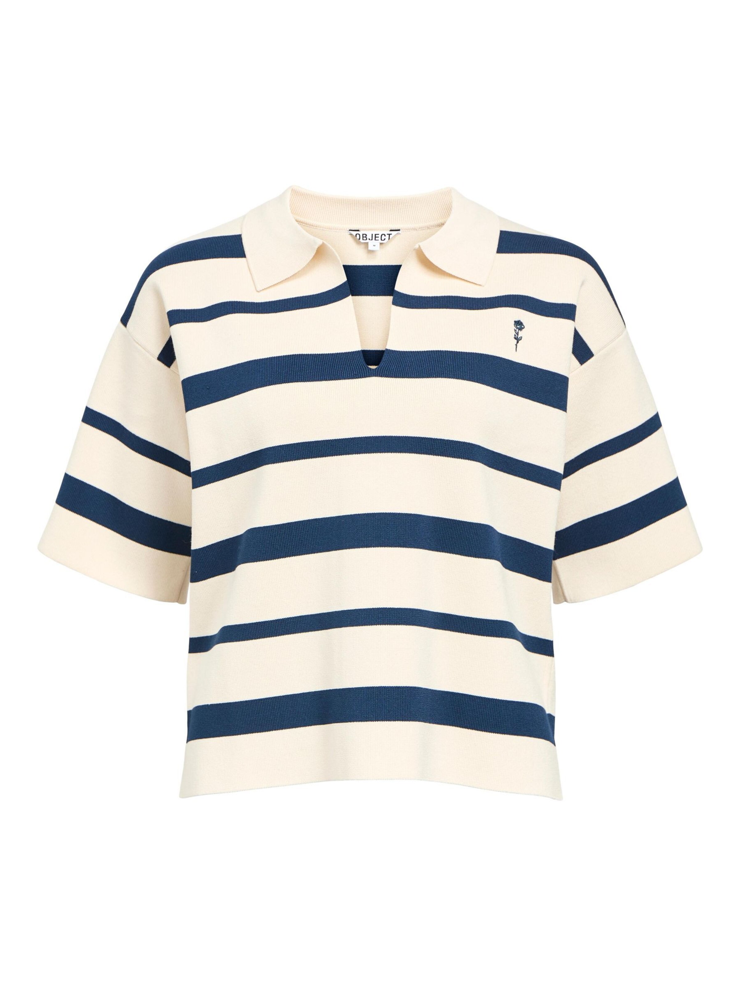 Pull-over 'OBJUta' OBJECT en beige : devant