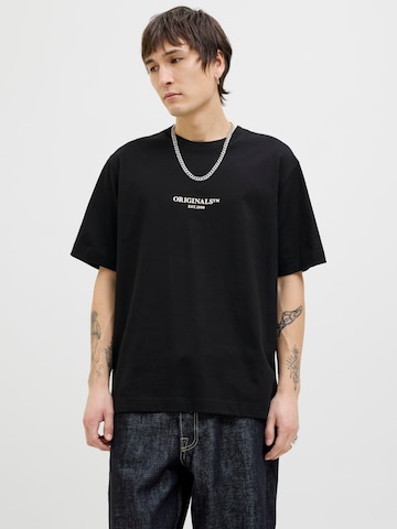 Maglietta 'JORISlington' di JACK & JONES in nero: frontale