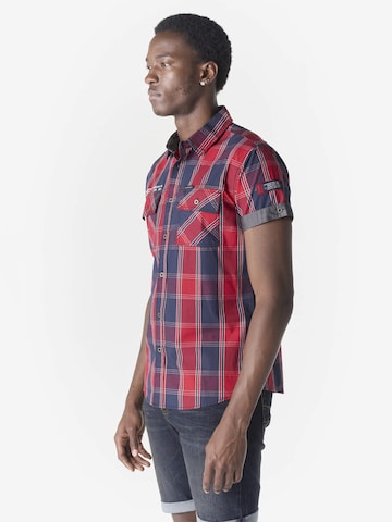 KOROSHI Regular Fit Skjorte i rød