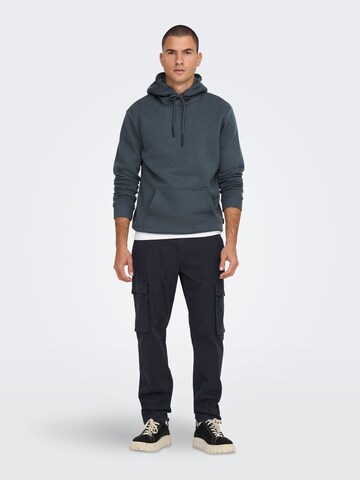 Only & Sons Regular fit Sweatshirt 'Ceres' in Grijs