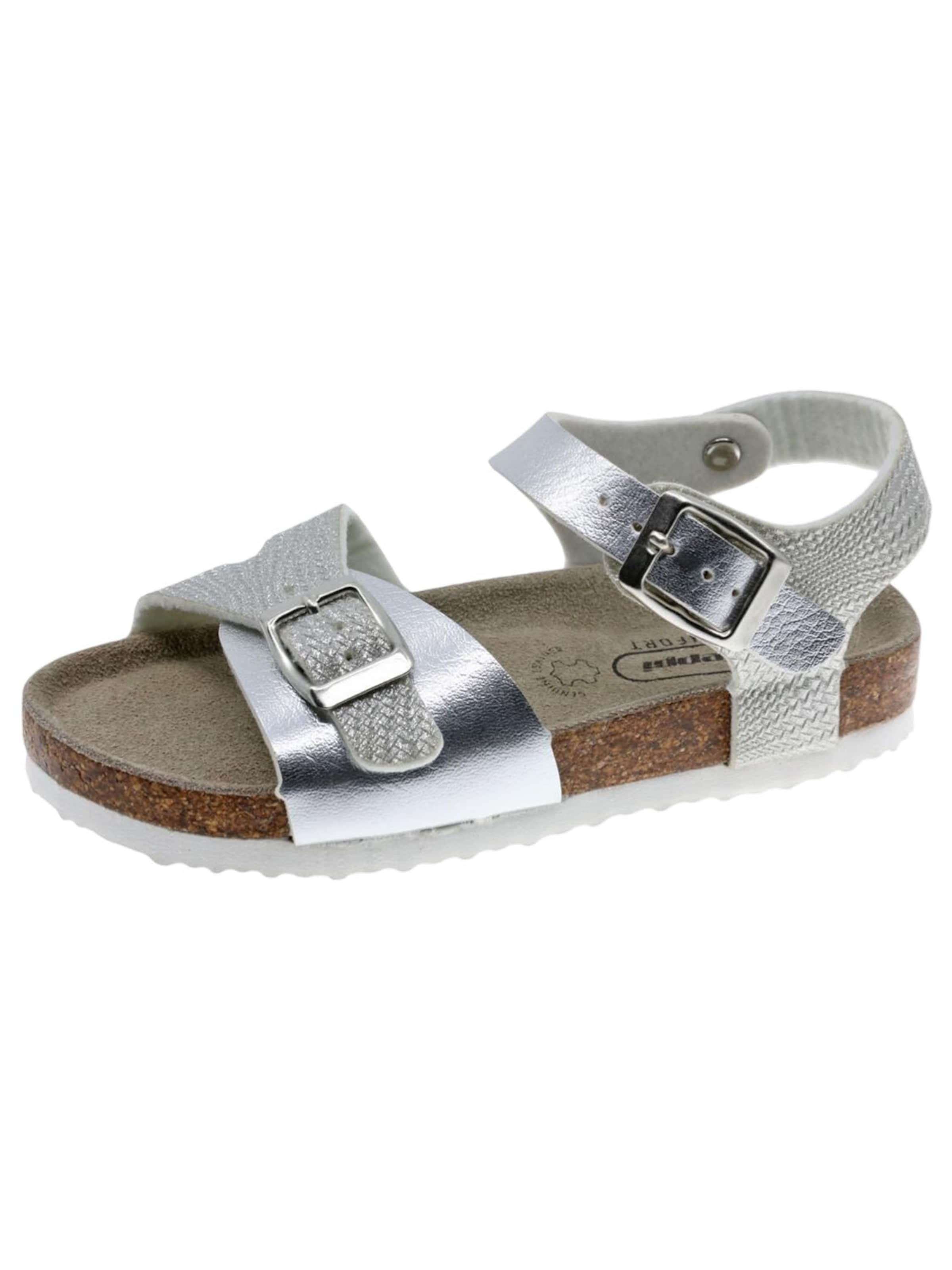 Beppi Sandaler 'Casual Sandal' i sølv: forside