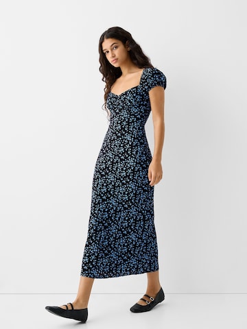 Bershka Dress in Blue: front