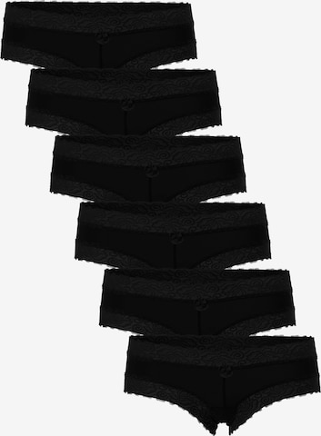 celodoro Boyshorts 'Feel Good' in Black: front