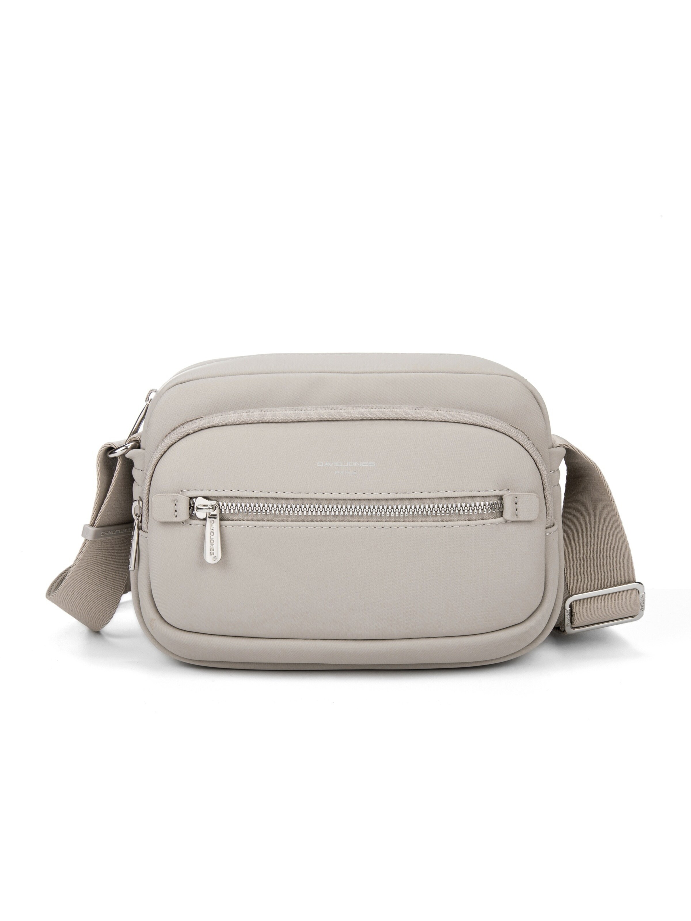 Borsa a tracolla di David Jones in grigio: frontale