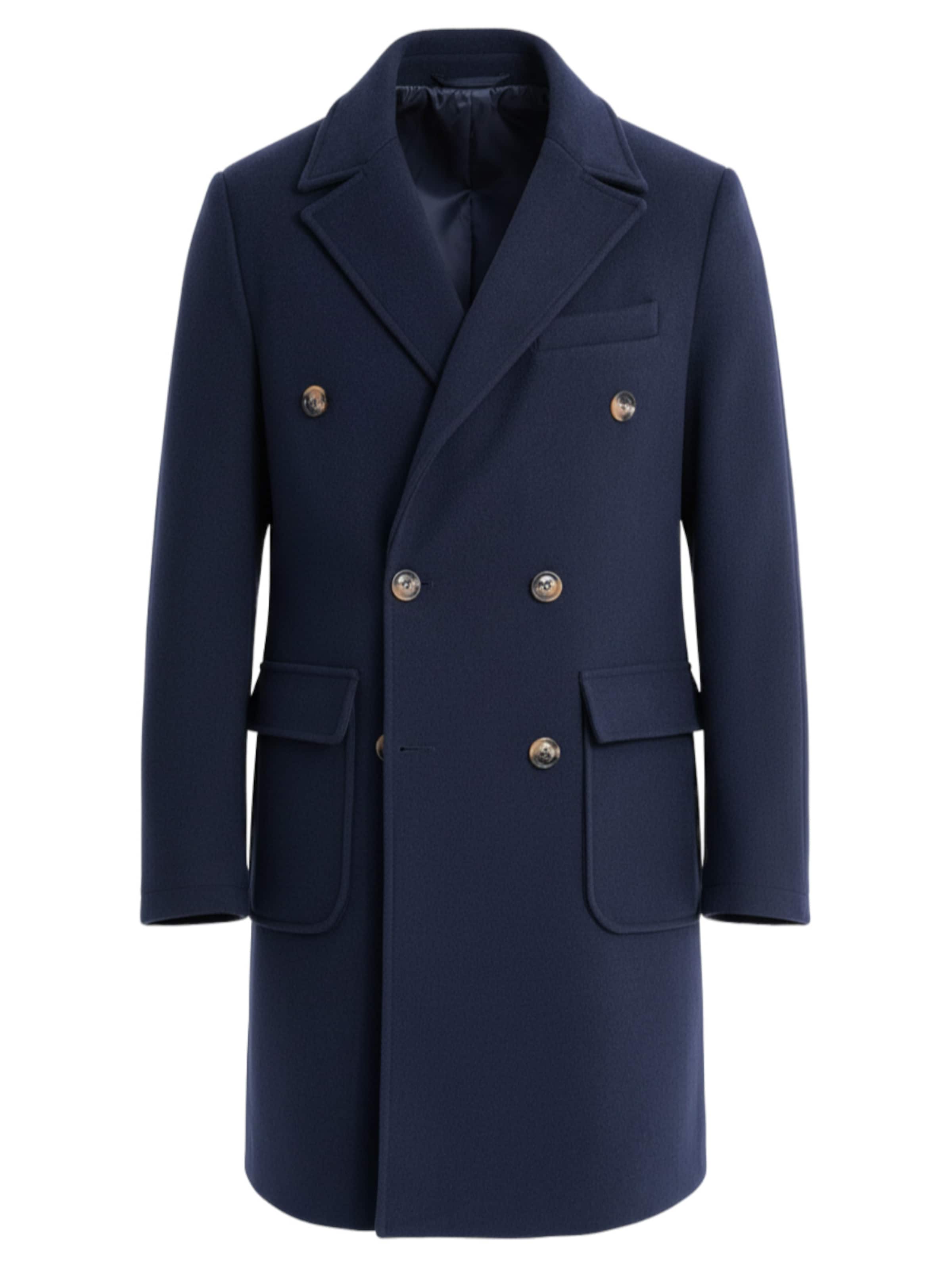 Ombre Tussenjas in Blauw: voorkant