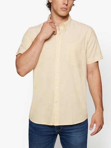 Comfort fit Camicia 'Hani' di Signal in giallo: frontale