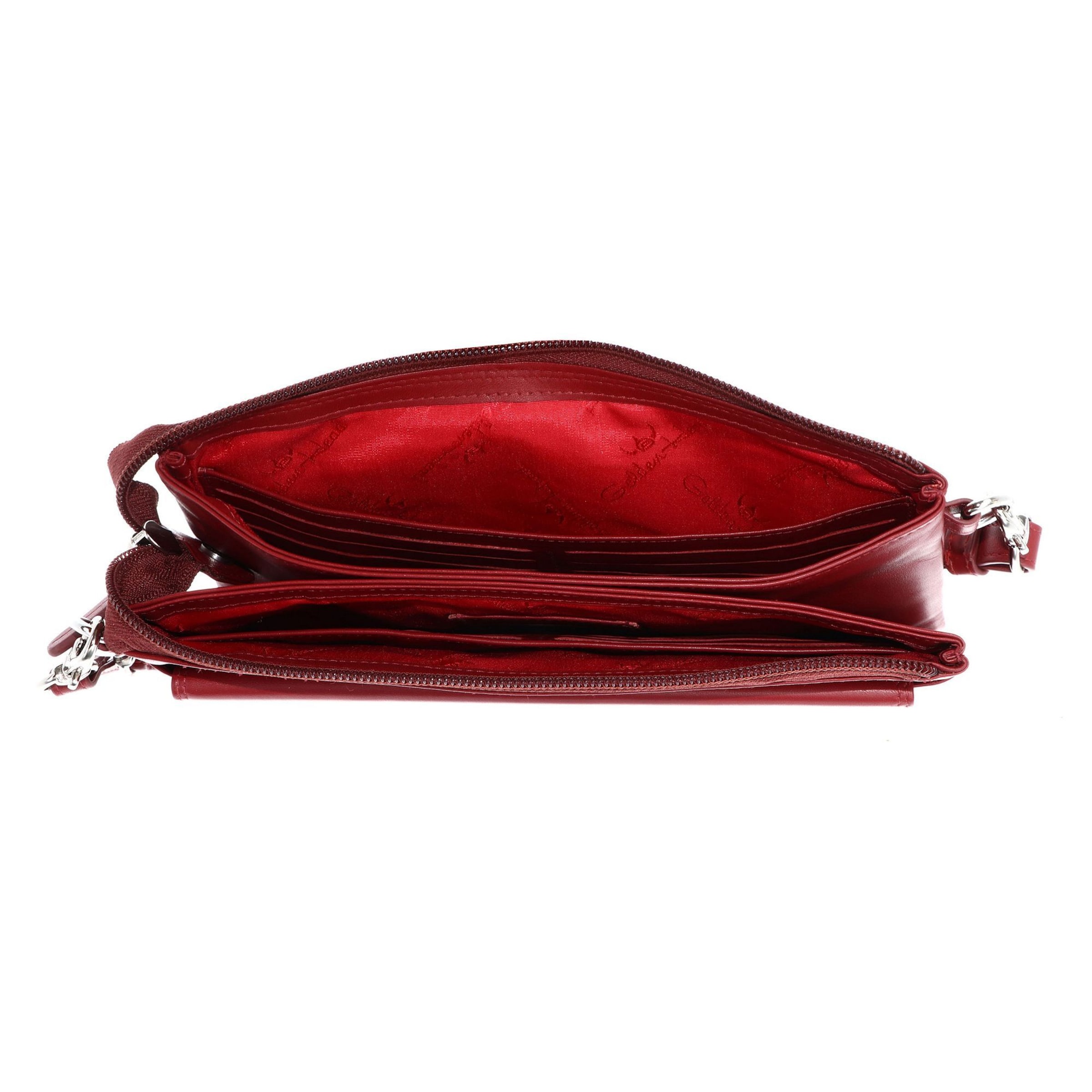 GOLDEN HEAD Clutch 'Polo ' in Red
