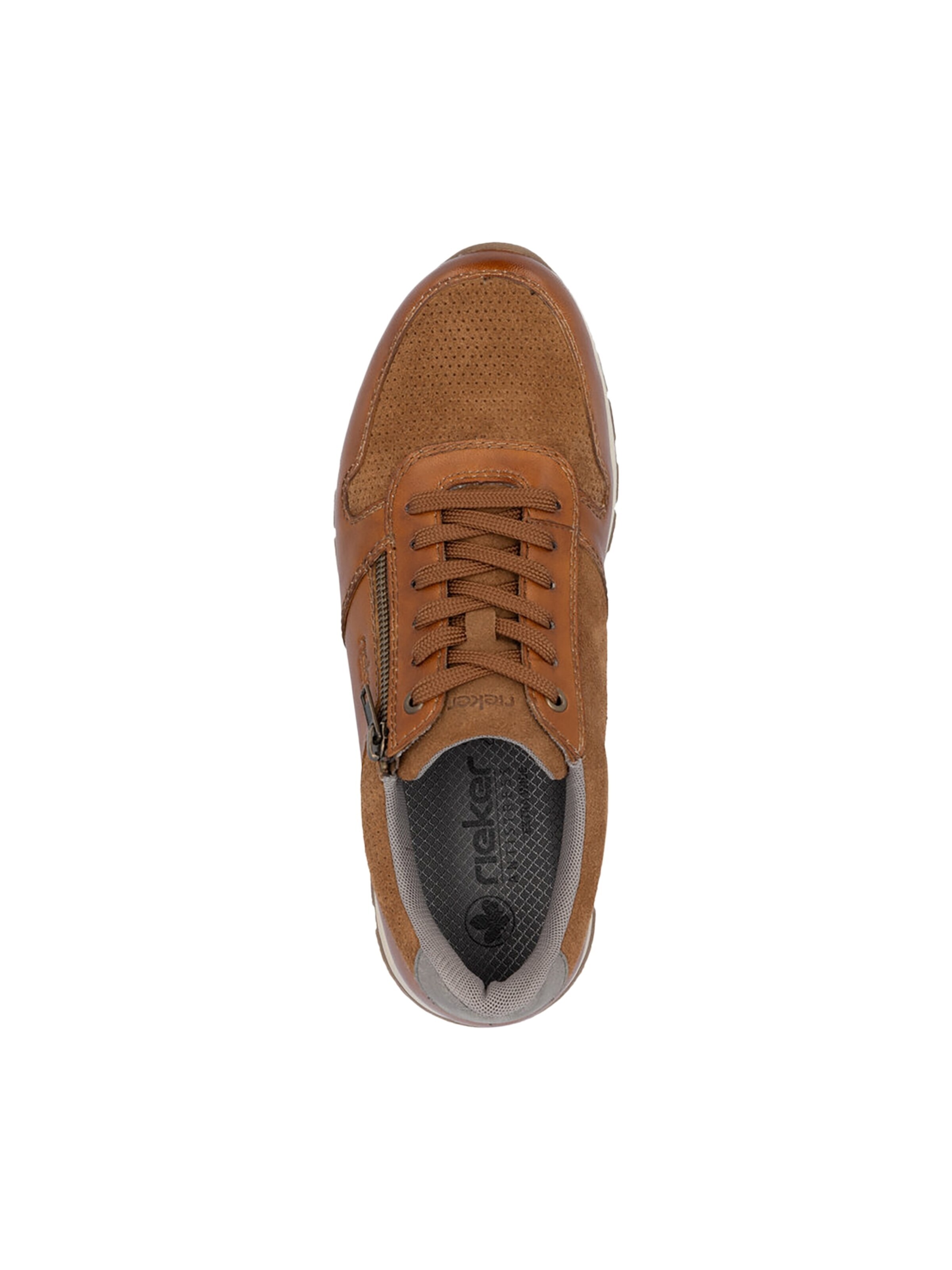 Chaussure de sport à lacets Rieker en marron