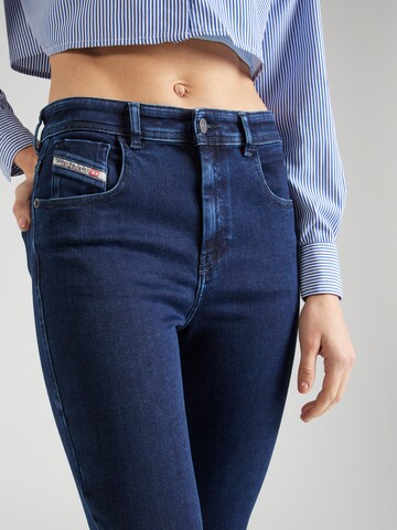 DIESEL Skinny Jeans 'SLANDY' in Blauw