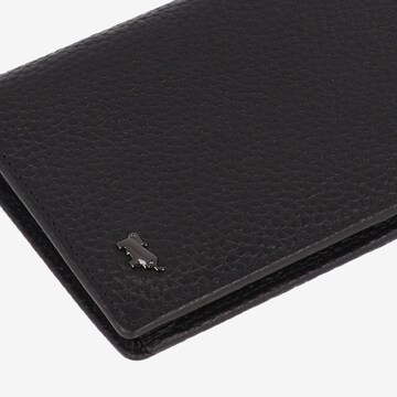 Braun Büffel Wallet 'Theo' in Black