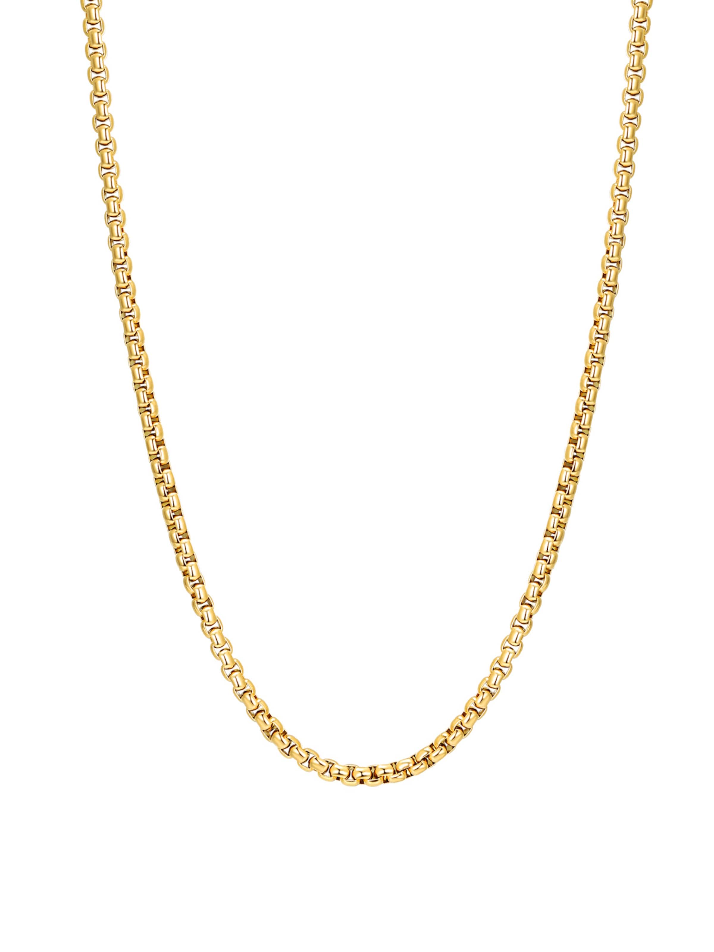 Hey Happiness - Cadena 'Core Link' en oro