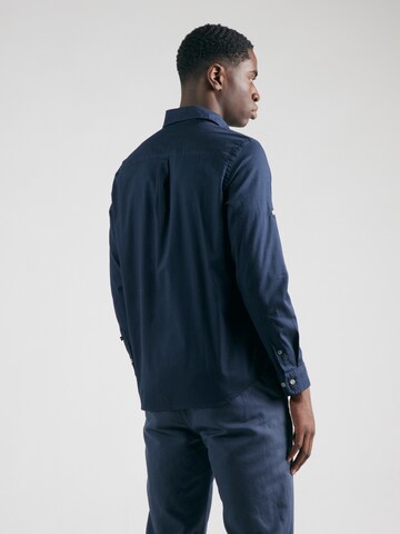 Coupe regular Chemise 'JJPierre' JACK & JONES en bleu