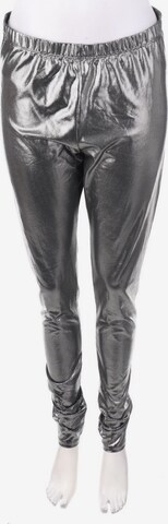 H&M Pants in L in Silver: front