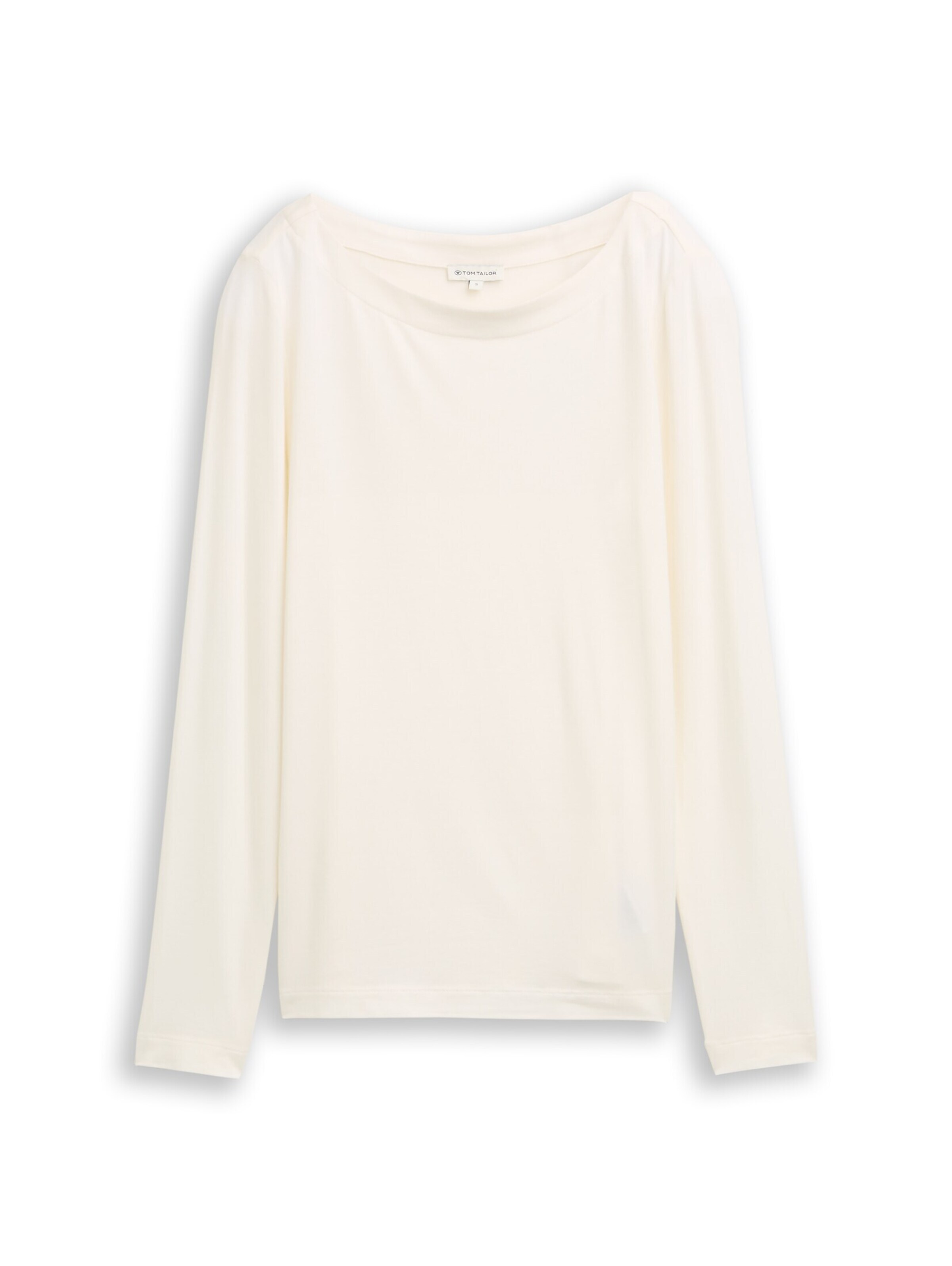 TOM TAILOR Shirt in White: front