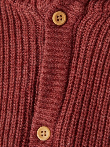 Cardigan 'Nafan' NAME IT en rouge