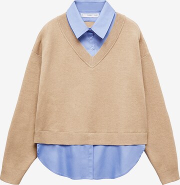 MANGO Pullover 'Chiara' i brun: forside