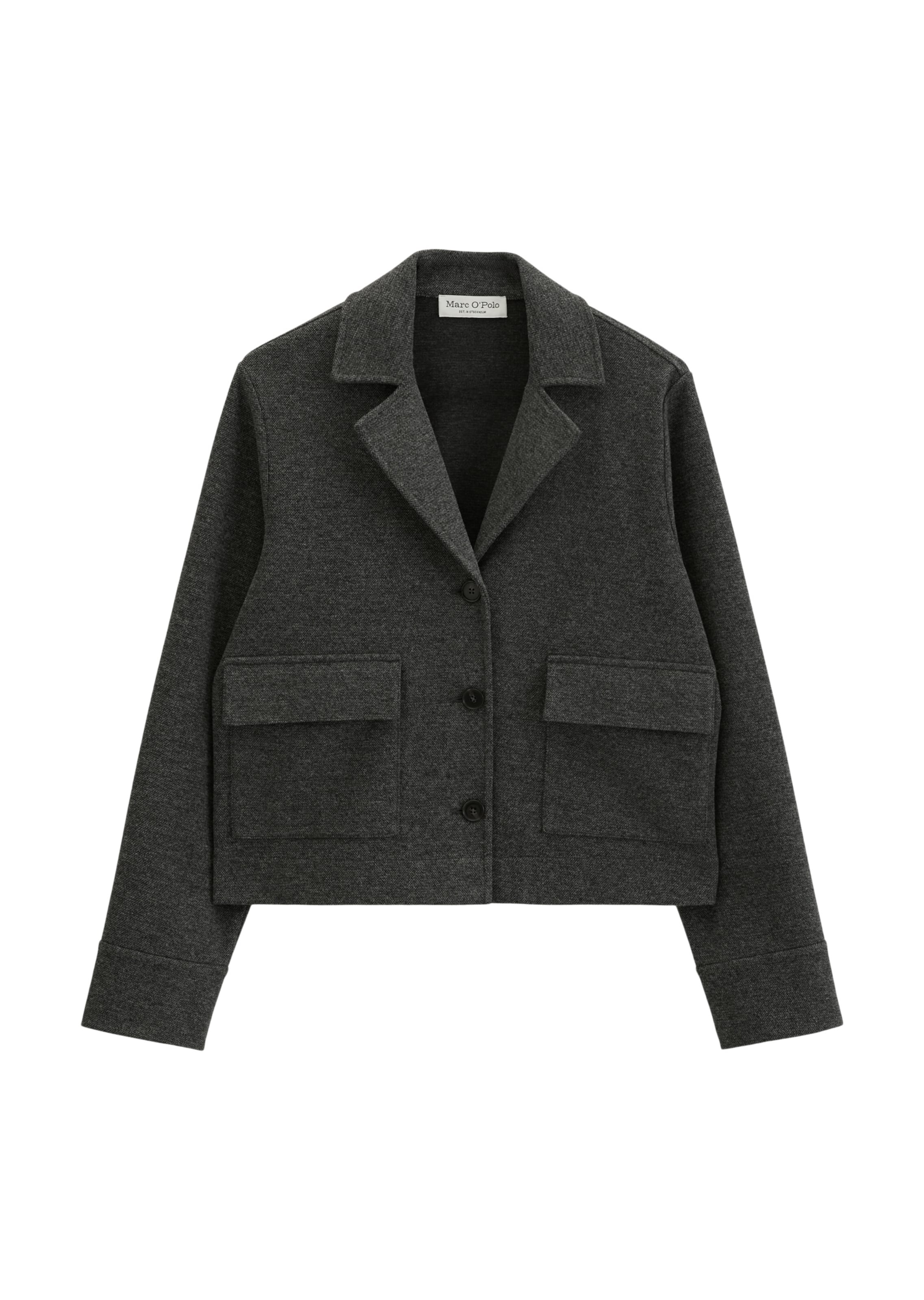 Blazer Marc O'Polo en gris : devant