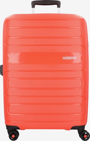 American Tourister Cart in Orange: front