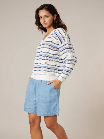 Pull-over 'Melvina' Deeluxe en blanc