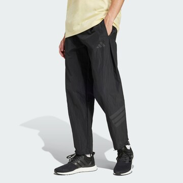Loosefit Pantaloni 'Future Icons' di ADIDAS SPORTSWEAR in nero: frontale