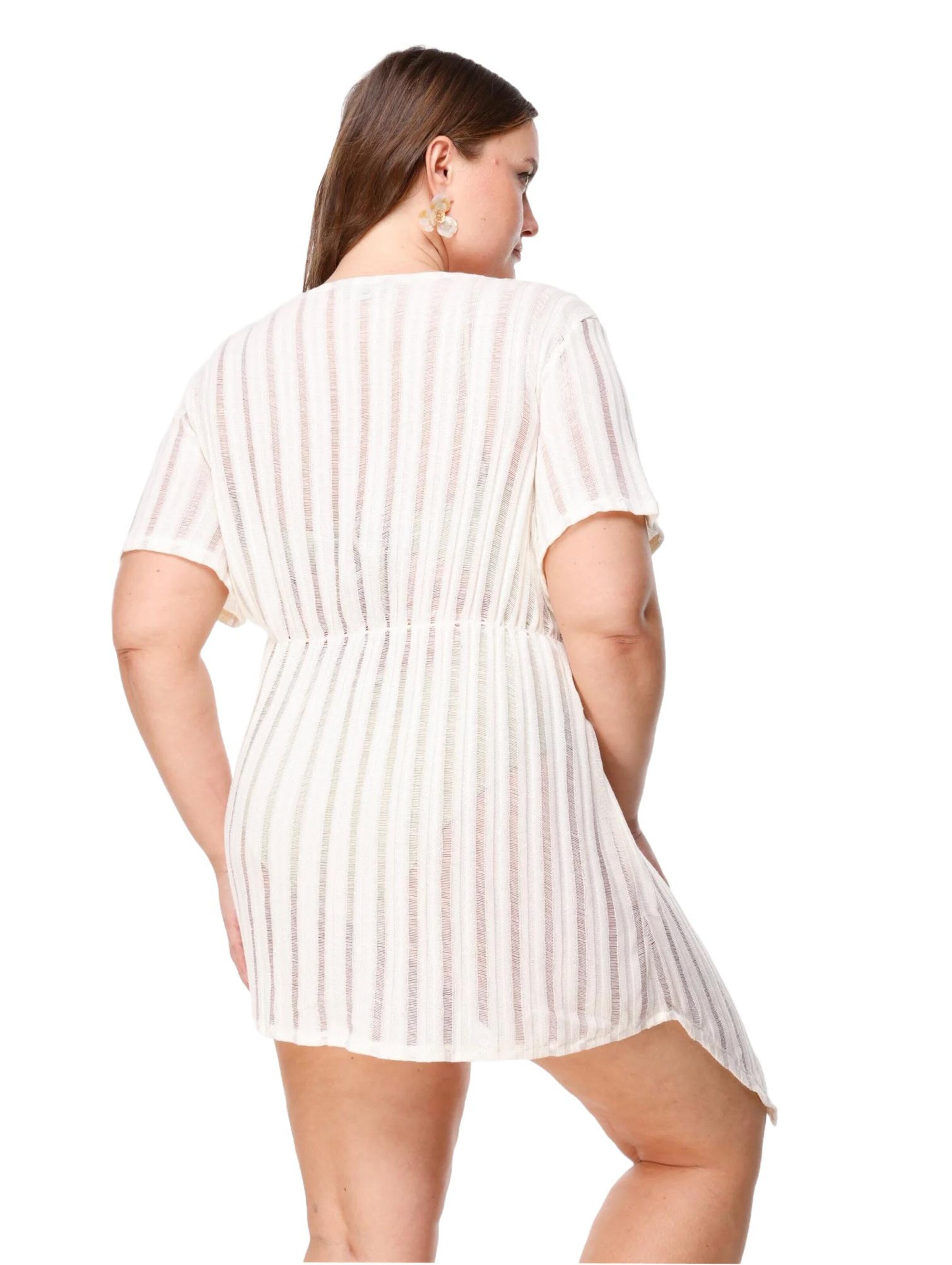 Shape Of You Kimono in White