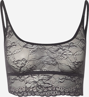 ETAM Bralette Bra in Black: front