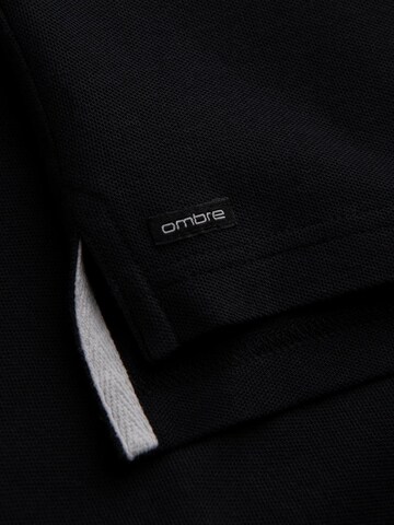 Ombre Shirt in Zwart