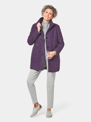 Manteau mi-saison Goldner en violet