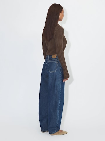 Dr. Denim Loosefit Jeans 'Nanci Mid Barrel'‌‌‌‌‌‌ in Blau