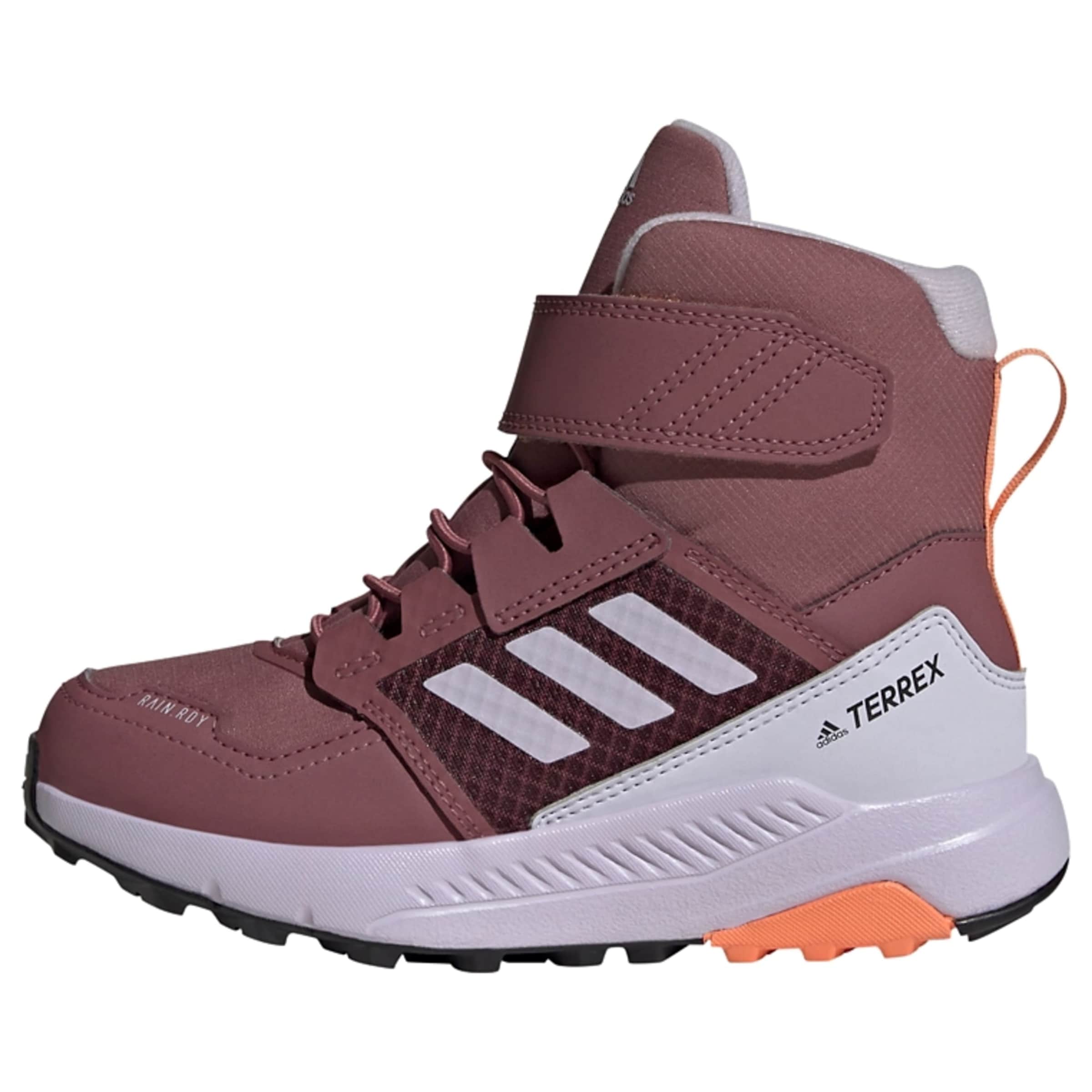 Adidas brown boots with fur trim online