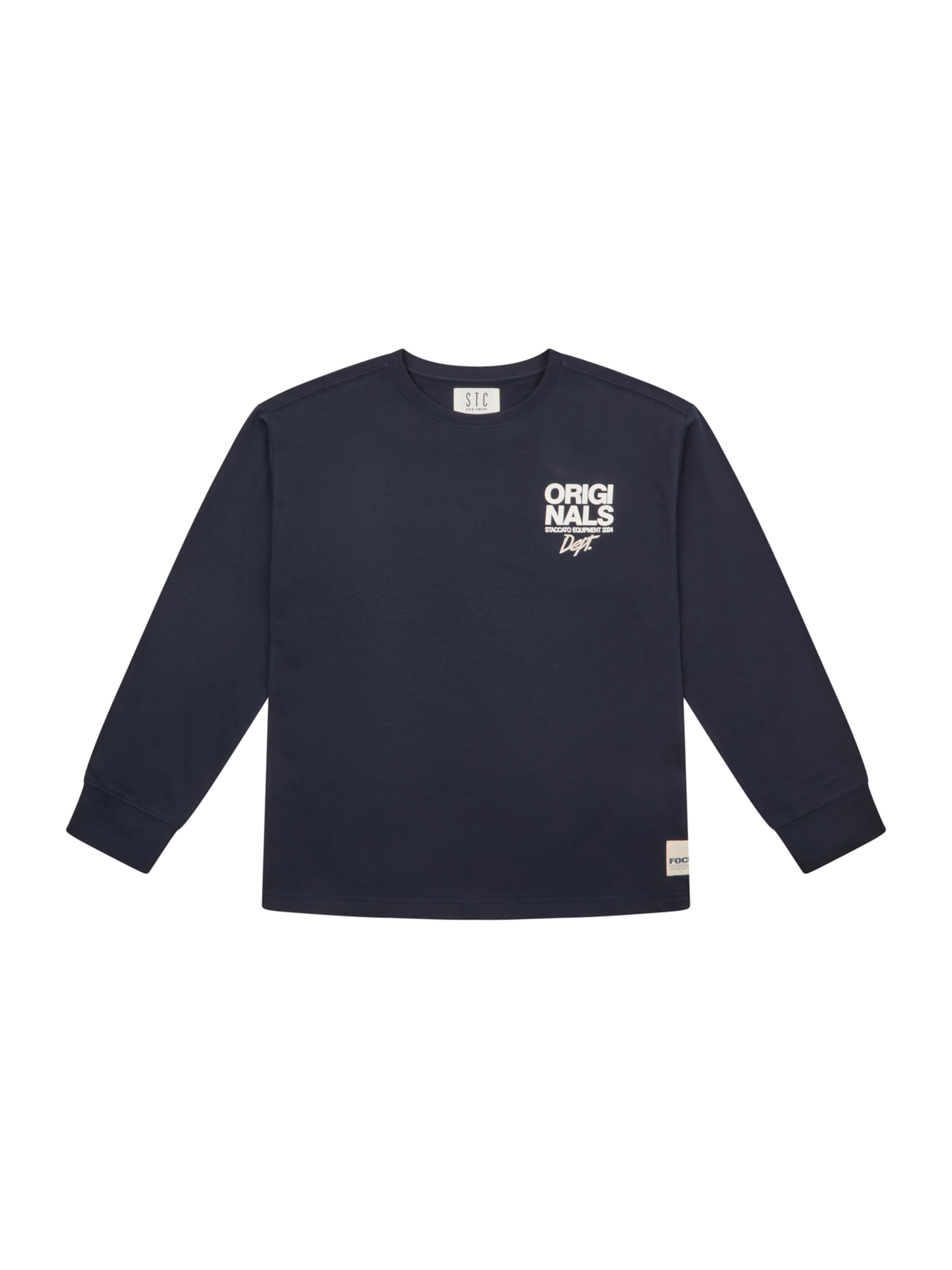 Maglietta di STACCATO in blu: frontale