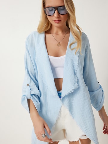 Happiness İstanbul Καλοκαιρινό μπουφάν σε μπλε