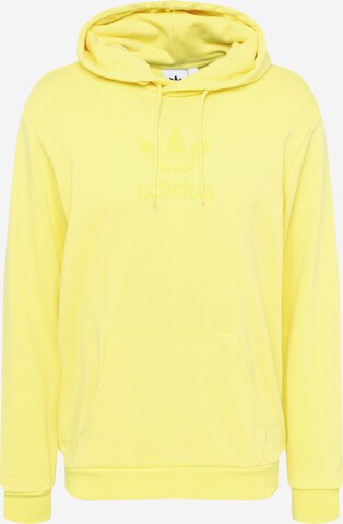 ADIDAS ORIGINALS Sweatshirt 'Trefoil Series Street' in Yellow: front