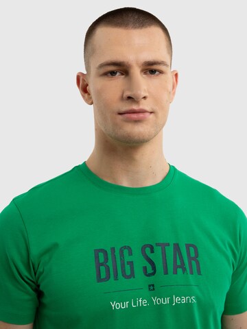 BIG STAR Shirt 'Bruno' in Green