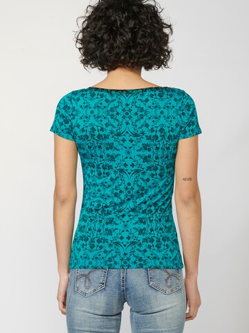 KOROSHI - Camiseta en azul