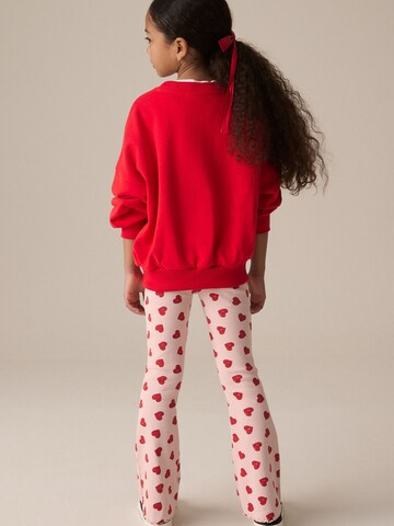 Next Flared Leggings in Pink