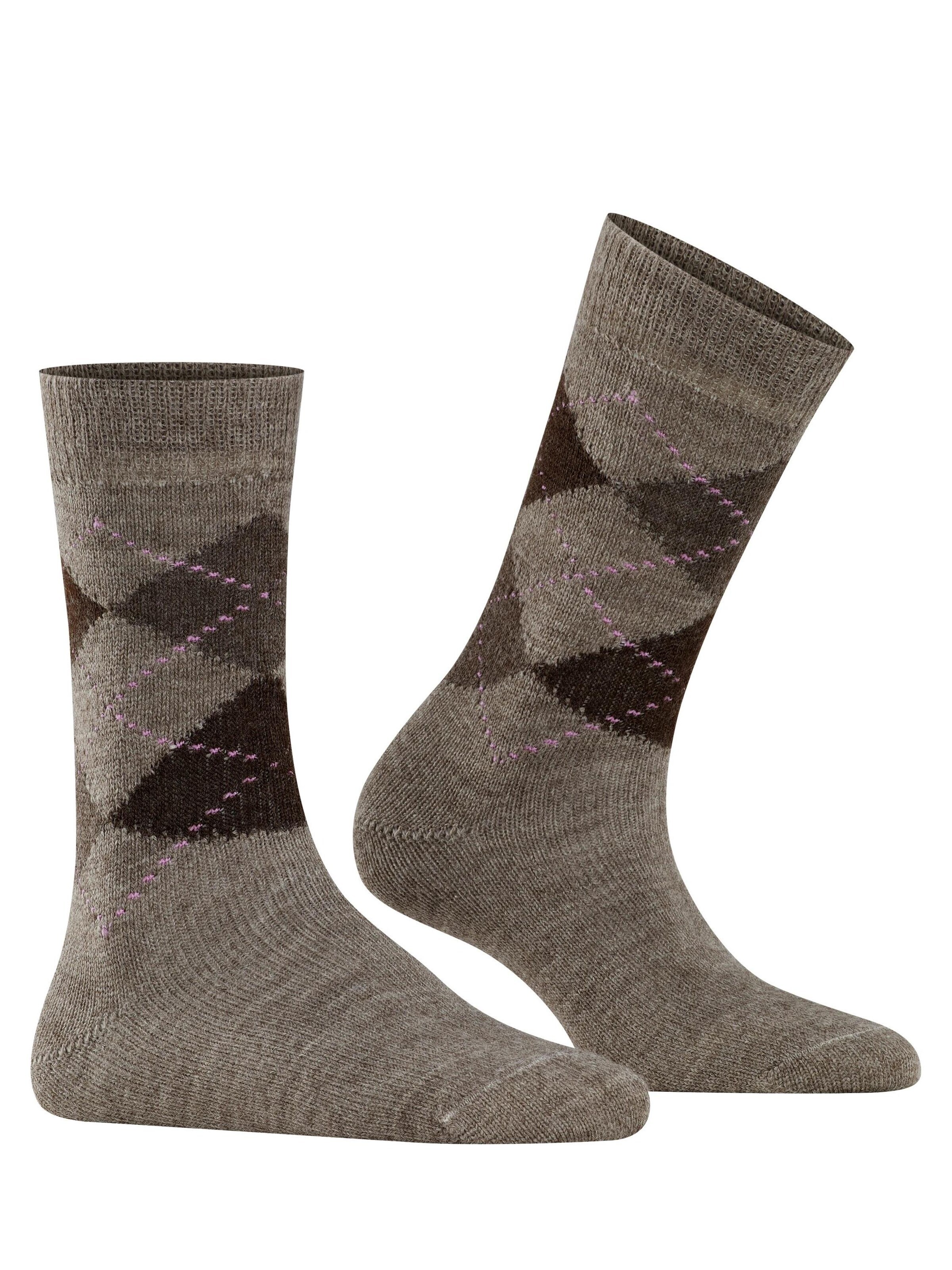 BURLINGTON Socken 'Whitby'‌‌ in Braun