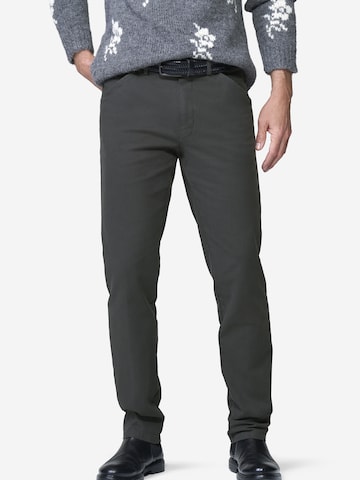 Regular Pantalon chino 'Chicago' MEYER en gris : devant