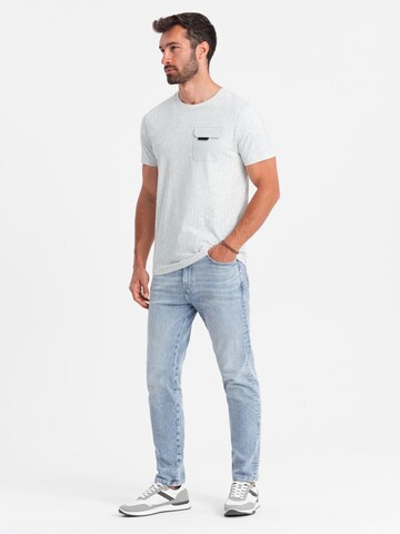 T-Shirt Ombre en blanc