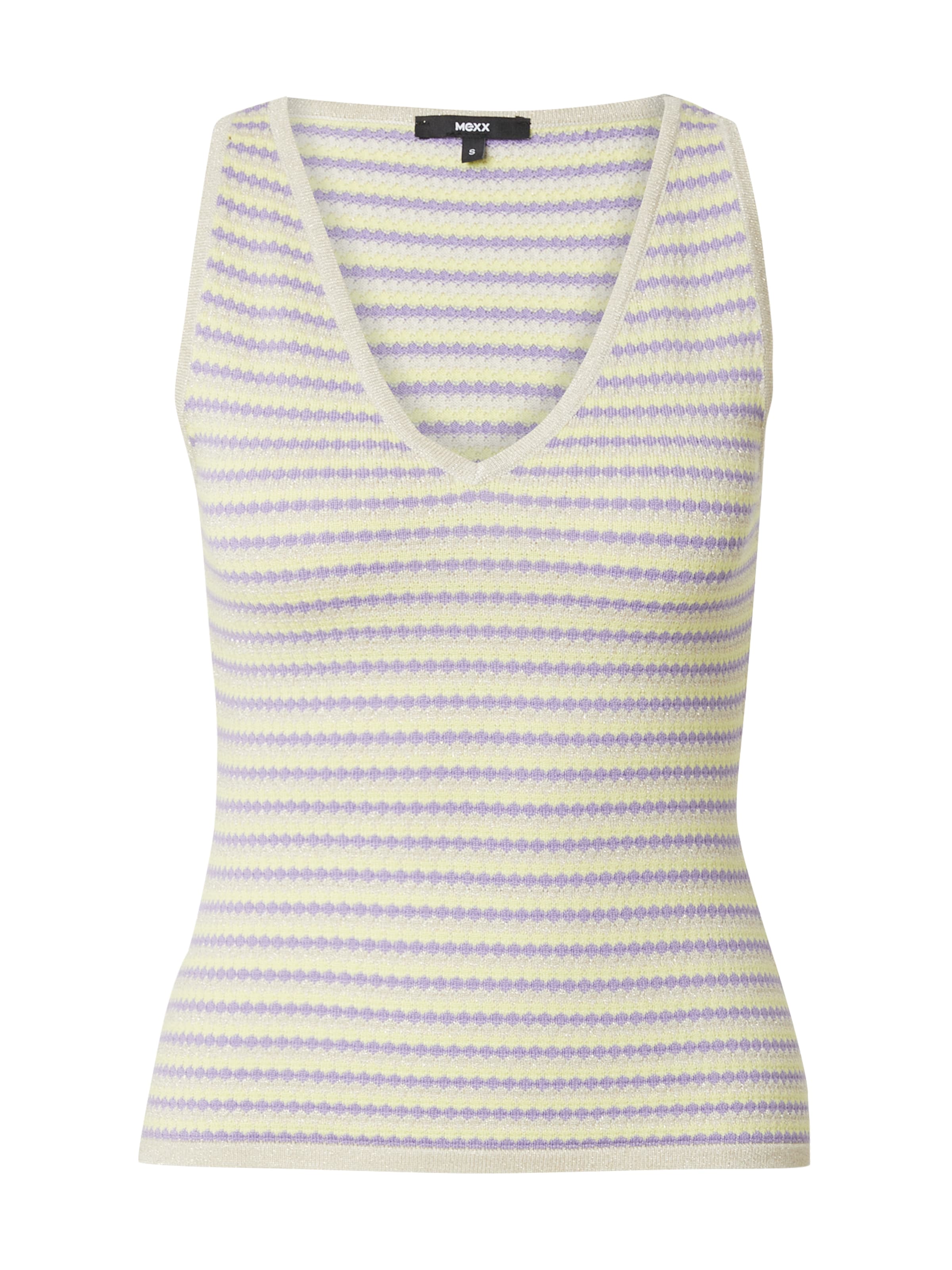 MEXX - Top de punto en blanco: frente