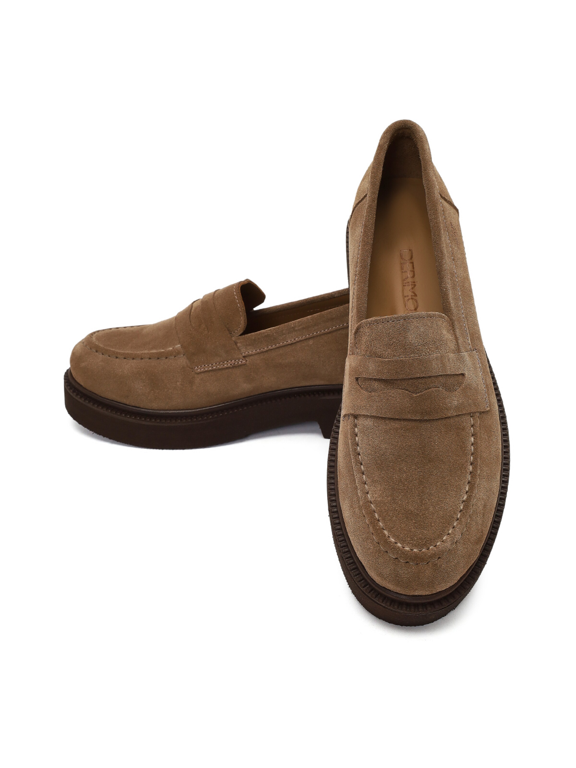 Mocassin Derimod en marron