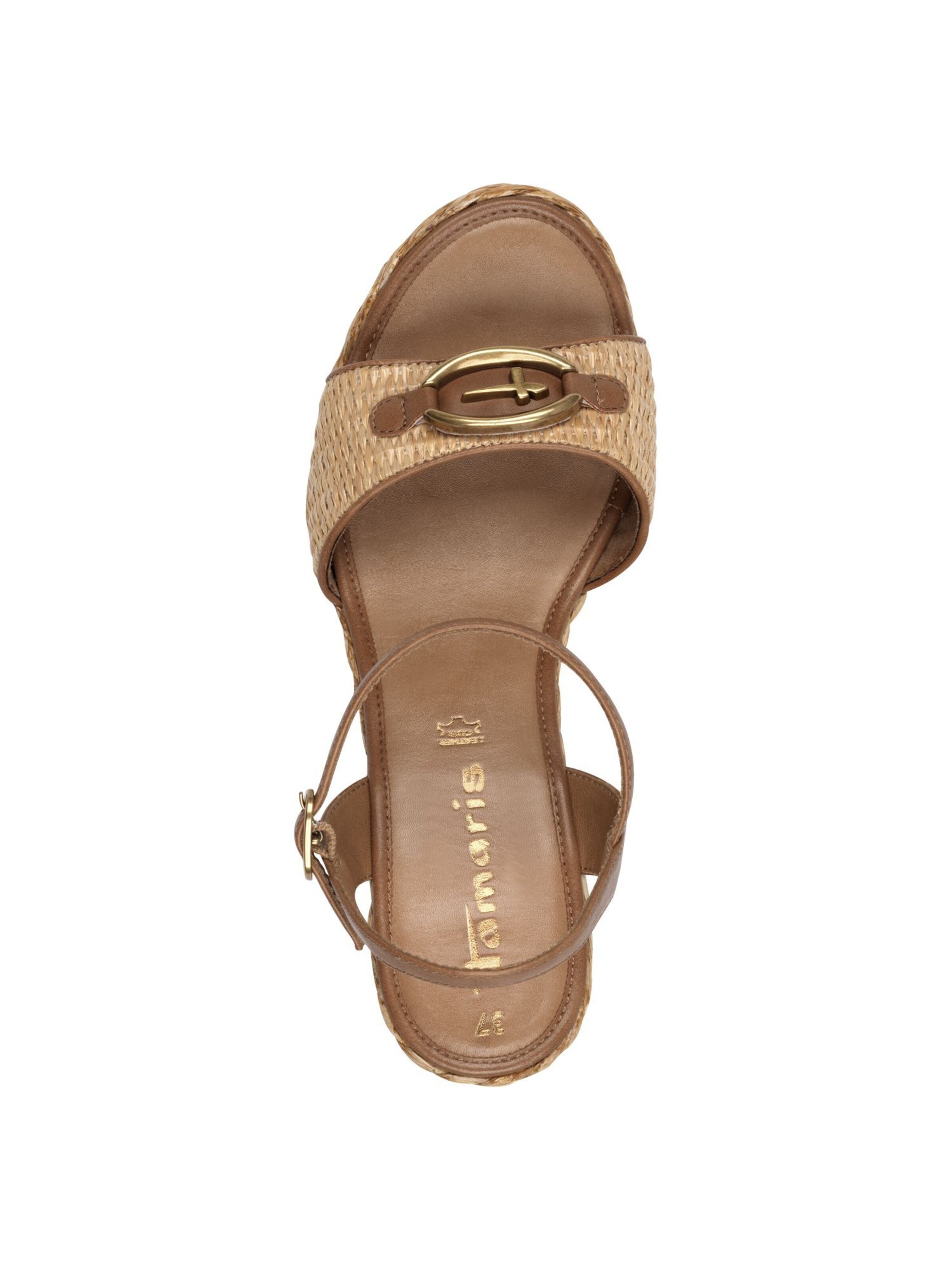 Tamaris - Sandálias com tiras em bege