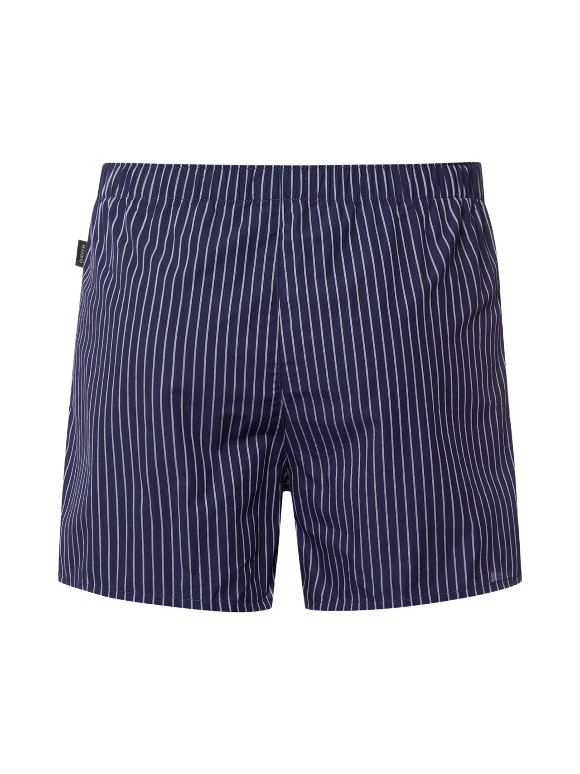 Hanro - Boxers ' Fancy Woven ' em azul